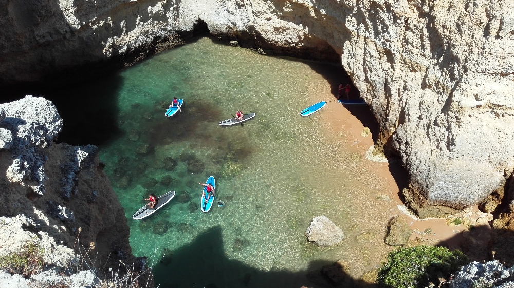 Paddle Board Cruise - fun boat trip algarve